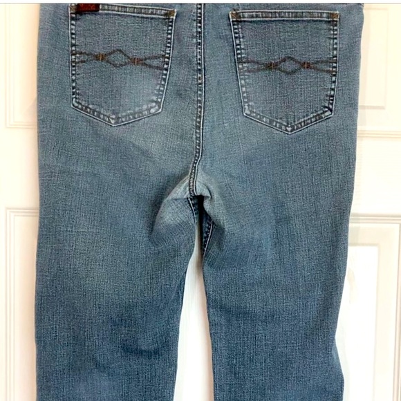 Sale Jeans Vintage Mudd jeans bootcut mid rise jeans distressed blue 34/31 - Picture 5 of 9